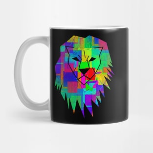 Colorful Lion Mug